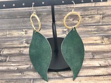 Load image into Gallery viewer, Modern Edgy Earrings made of Leather
