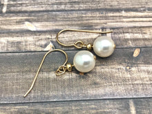 Load image into Gallery viewer, Single Pearl Earrings
