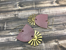 Load image into Gallery viewer, Handmade Leather EArrings
