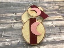 Charger l&#39;image dans la galerie, hand cut earrings
