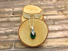 Load image into Gallery viewer, Emerald Crystal Pendant Necklace - G Squared Designs
