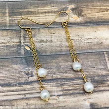 Load image into Gallery viewer, Whimsical Freshwater Pearl Earrings for Mom
