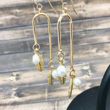 Load image into Gallery viewer, Asymmetrical Dangle Earrings for Women
